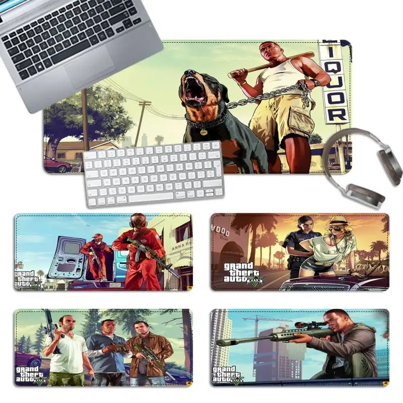 Fashion GTA Gaming Mouse Pad Gamer Keyboard Maus Pad Desk Mouse Mat Game Accessories For Overwatch
Fashion GTA Gaming Mouse Pad Gamer Keyboard Maus Pad Desk Mouse Mat Game Accessories For Overwatch