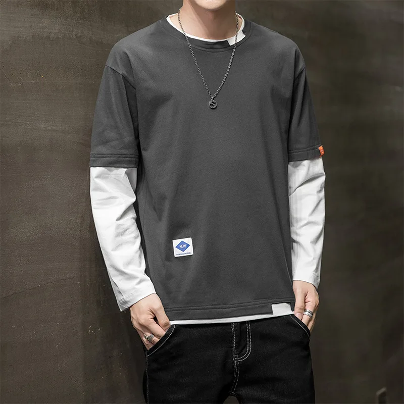 New 100% Cotton Long Sleeve Tokyo Revengers T-Shirt Fake 2 Pcs Slim Fit Tshirt High Quality Basic Tops Retro Oversize T Shirt
New 100% Cotton Long Sleeve Tokyo Revengers T-Shirt Fake 2 Pcs Slim Fit Tshirt High Quality Basic Tops Retro Oversize T Shirt