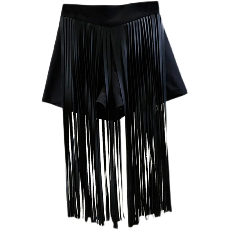 High Waist Long Tassel Casual Shorts Female Summer New Wide-Leg Skort Women Shorts 2021 New Lady Shorts Mujer 
High Waist Long Tassel Casual Shorts Female Summer New Wide-Leg Skort Women Shorts 2021 New Lady Shorts Mujer
