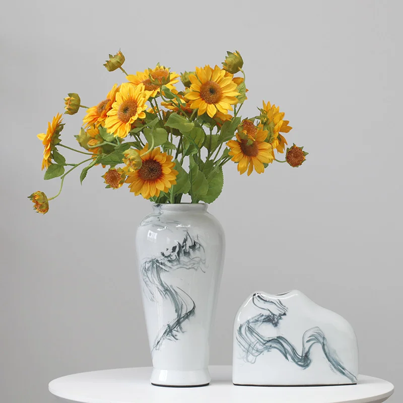 2 Pieces Of Artificial Flowers 7 Heads Sunflower Bouquet Home Decoration Photography Props Garden Decoration Wedding Decoration
2 Pieces Of Artificial Flowers 7 Heads Sunflower Bouquet Home Decoration Photography Props Garden Decoration Wedding Decoration