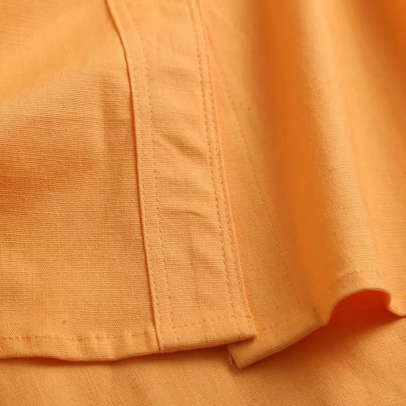 Spring Summer 2021 Women Orange Chic Female Casual Loose Shirt Blusas Femininas Cotton Linen Oversized Long Shirt Blouse
Spring Summer 2021 Women Orange Chic Female Casual Loose Shirt Blusas Femininas Cotton Linen Oversized Long Shirt Blouse