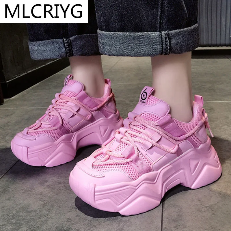 Кроссовки женские сетчатые на шнуровке, модная однотонная обувь на платформе, удобные дышащие, повседневные, весна 2021
Кроссовки женские сетчатые на шнуровке, модная однотонная обувь на платформе, удобные дышащие, повседневные, весна 2021