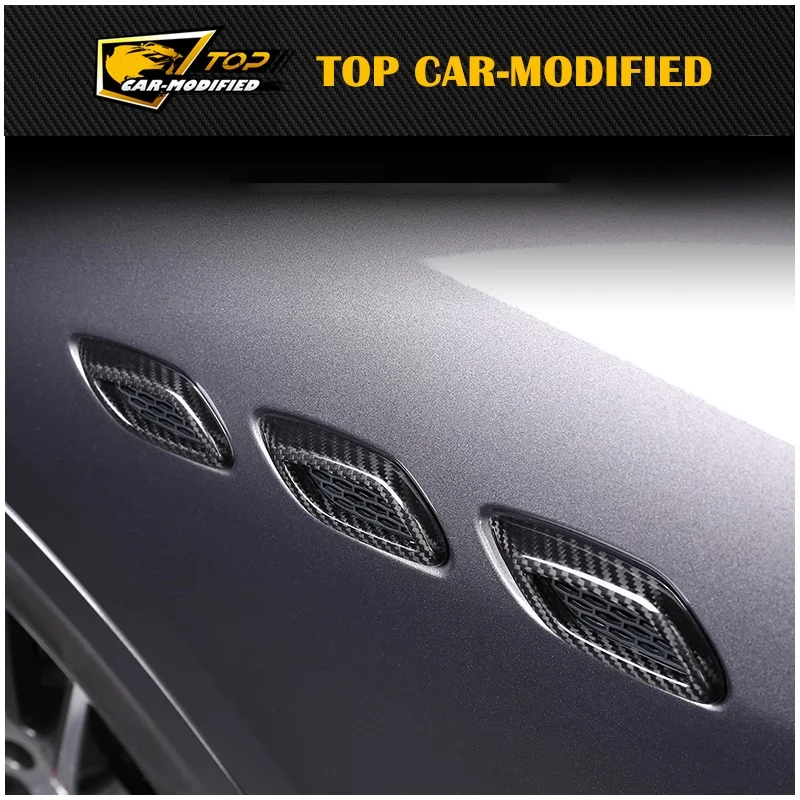 Free Shipping Prevent Scratching The Car Accessories 100% Carbon Fiber Fender Side Air Vent Trim Patch For Maserati Levante
Free Shipping Prevent Scratching The Car Accessories 100% Carbon Fiber Fender Side Air Vent Trim Patch For Maserati Levante