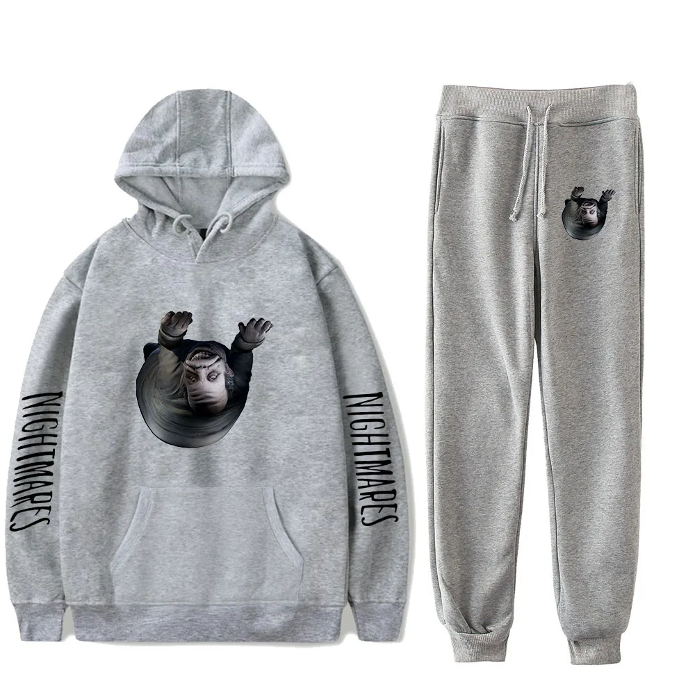 Little Nightmares Sweatshirt Two Piece Set Unisex Hoodie+jogger Pant Harajuku Streetwear Fashion Clothes Men's Women's Sets Full
Little Nightmares Sweatshirt Two Piece Set Unisex Hoodie+jogger Pant Harajuku Streetwear Fashion Clothes Men's Women's Sets Full