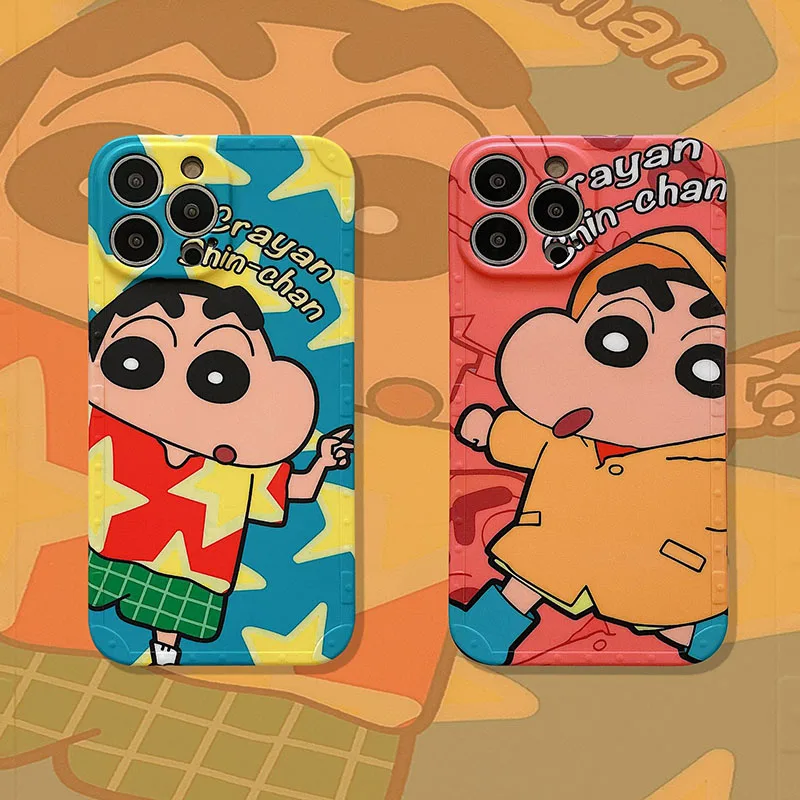 Bandai мультяшный милый чехол для телефона Crayon Shin-chan для iPhone 11 12 13 Pro Max Xr Xs Max 7 8 Plus качественный чехол для мобильного телефона из ТПУ
Bandai мультяшный милый чехол для телефона Crayon Shin-chan для iPhone 11 12 13 Pro Max Xr Xs Max 7 8 Plus качественный чехол для мобильного телефона из ТПУ