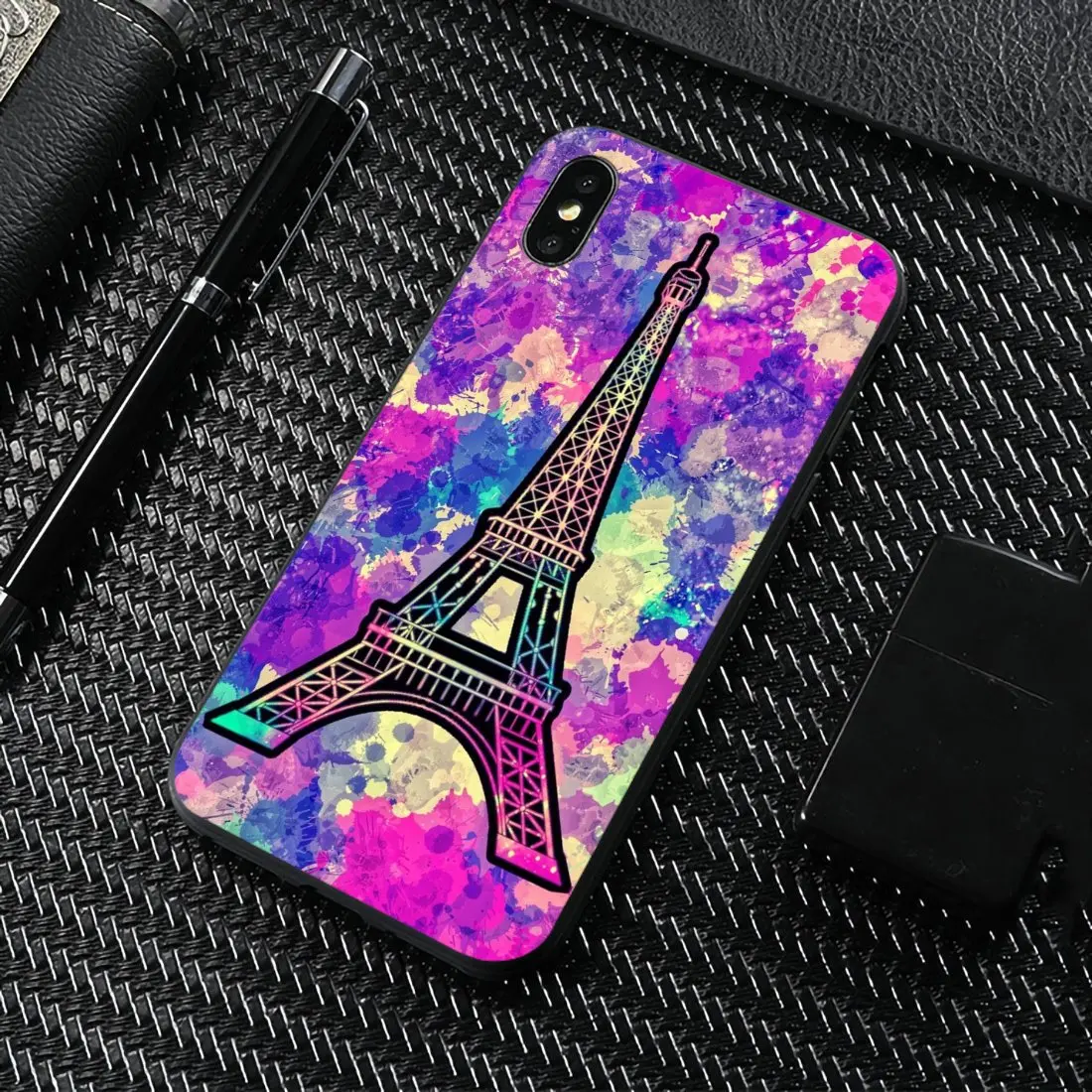 Силиконовый чехол с изображением Эйфелевой башни Love Paris для Sony Xperia XA Z Z1 Z2 Z3 Z5 XZ1 XZ2