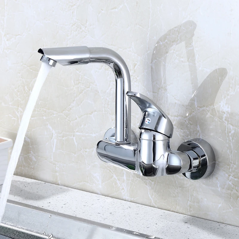 Wall Mounted Kitchen Faucet Rotate Vegetable Basin Faucet Hot and Cold Water Mixer Tap Pull Out Style Kitchen Faucet Double Hole
Wall Mounted Kitchen Faucet Rotate Vegetable Basin Faucet Hot and Cold Water Mixer Tap Pull Out Style Kitchen Faucet Double Hole