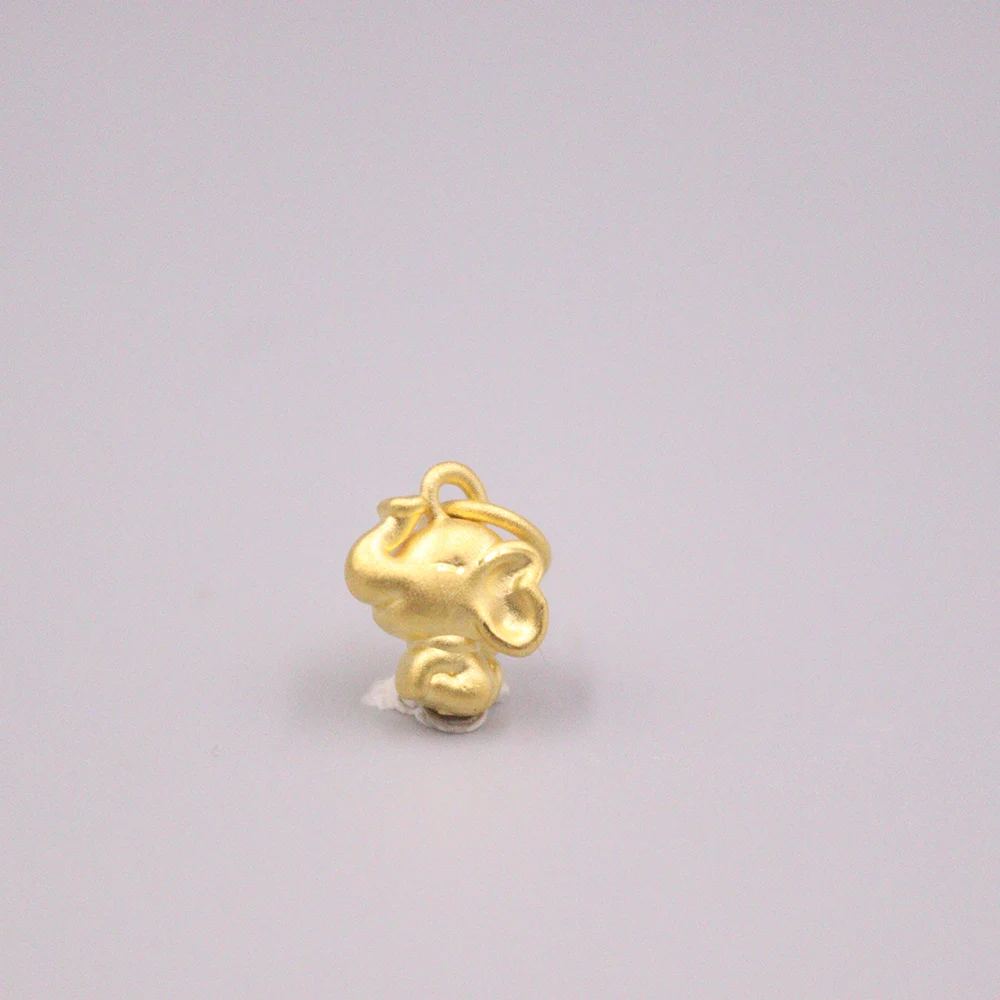 1pcs Real 999 Real 24K Yellow Gold Pendant For Women 3D Hard Gold Small Love Elephant Pendant/0.67g
1pcs Real 999 Real 24K Yellow Gold Pendant For Women 3D Hard Gold Small Love Elephant Pendant/0.67g
