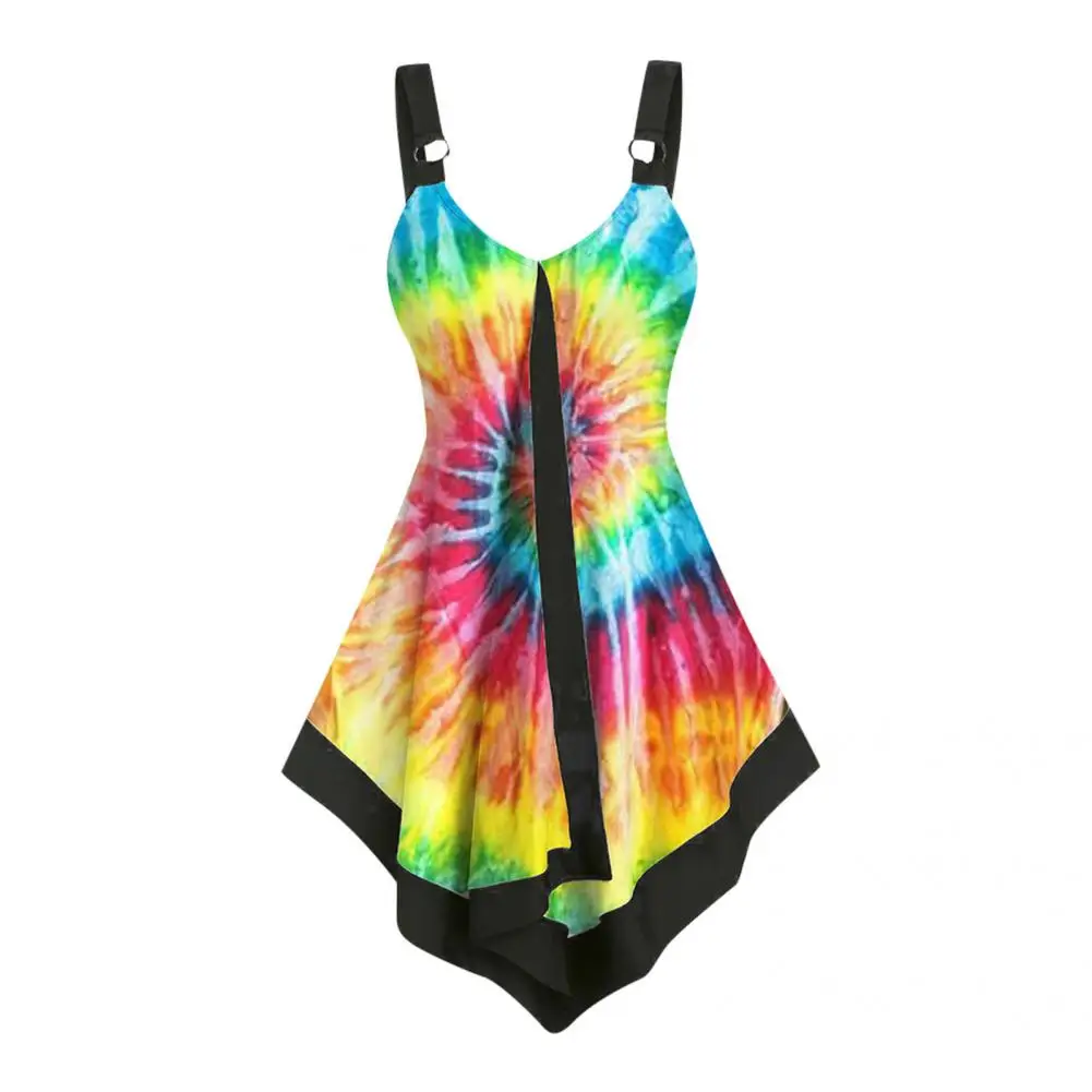 Sexy Fashion Tie Dye Print Sling Vest Women Women Vest Printed for Daily Wear
Sexy Fashion Tie Dye Print Sling Vest Women Women Vest Printed for Daily Wear
