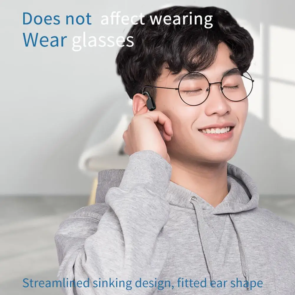 Waterproof Bluetooth Wireless Non-in-Ear Bone Conduction Headset with Microphone For Huawei Xiaomi Redmi Samsung Phone Headphone
Waterproof Bluetooth Wireless Non-in-Ear Bone Conduction Headset with Microphone For Huawei Xiaomi Redmi Samsung Phone Headphone