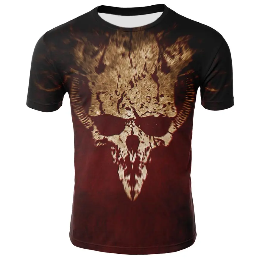 Men's 3D printing men's skull t-shirt punk gothic style 3D printing men's t-shirt skull t-shirt gothic t-shirt rock top
Men's 3D printing men's skull t-shirt punk gothic style 3D printing men's t-shirt skull t-shirt gothic t-shirt rock top
