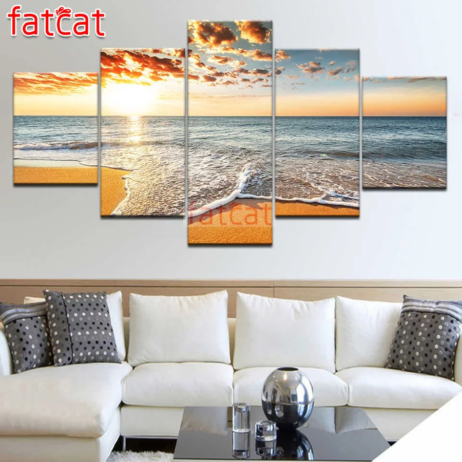 FATCAT Golden sunset landscape 5 Piece Diy Diamond Painting Full Square Round Mosaic Embroidery Sale Needlework Decor AE2514
FATCAT Golden sunset landscape 5 Piece Diy Diamond Painting Full Square Round Mosaic Embroidery Sale Needlework Decor AE2514