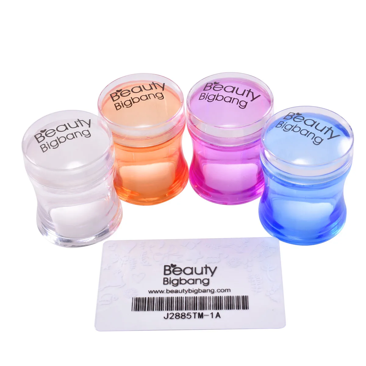 BeautyBigBang Plastic Silicone Nail Stamper Kits Rubber Head + Scraper Clear Jelly Flower Handle Stamp Stamping Plates Polish
BeautyBigBang Plastic Silicone Nail Stamper Kits Rubber Head + Scraper Clear Jelly Flower Handle Stamp Stamping Plates Polish