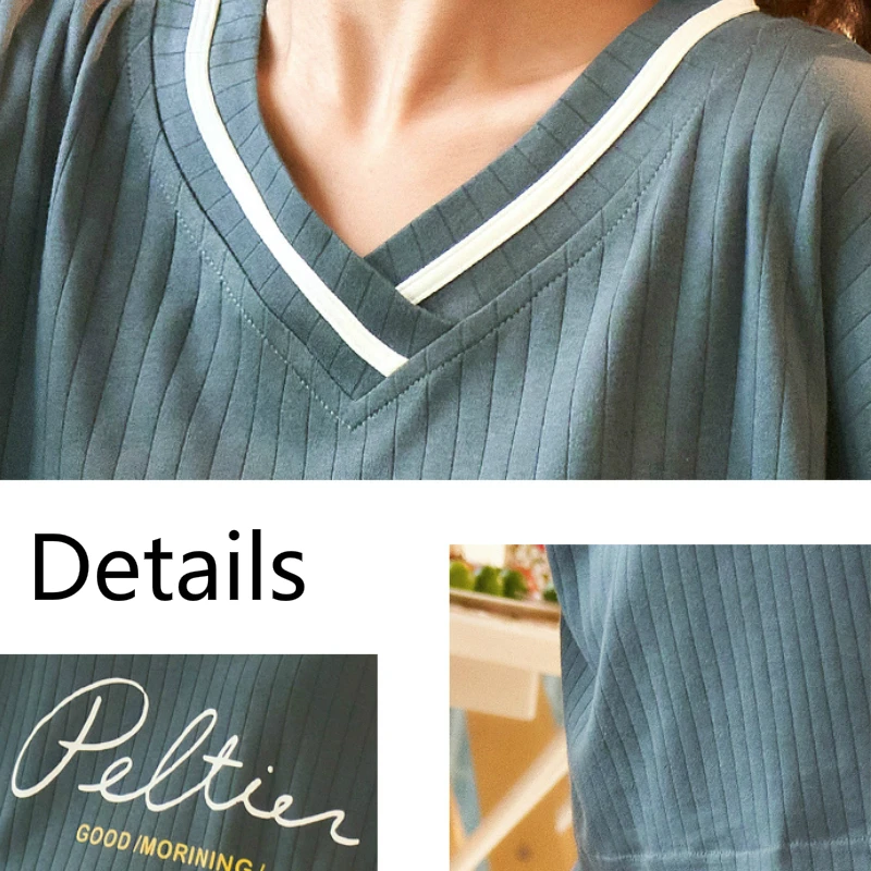 Pajama Sets Women Letter Printed Long Sleeve Autumn Sleepwear Sweet Females Pyjamas Casual Fashion Cozy Simple Two Piece Set
Pajama Sets Women Letter Printed Long Sleeve Autumn Sleepwear Sweet Females Pyjamas Casual Fashion Cozy Simple Two Piece Set