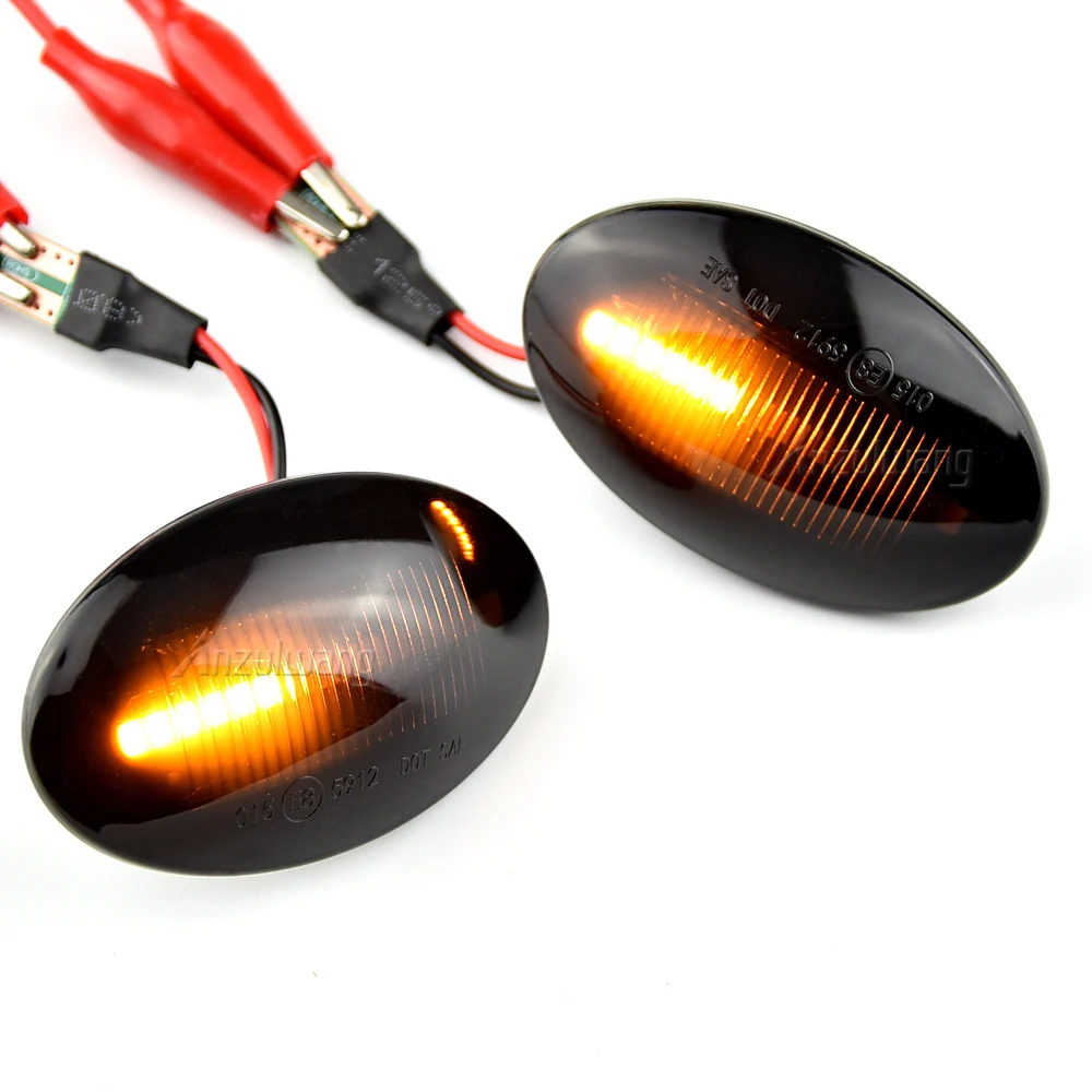 Dynamic LED Fender Light Side Marker For Ford Fiesta III IV MK3 MK4 19902000 2001 KA Mondeo I Transit Tourneo lamp turn signal | Автомобили