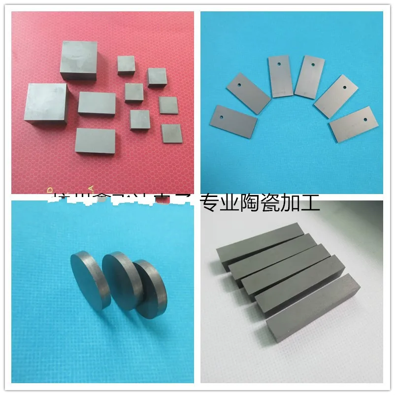 Silicon Carbide Ceramic Sheet 50X50/100X100X1-20mm Sic Ceramic Sheet Fireproof High Temperature Wear-resistant Test Board
Silicon Carbide Ceramic Sheet 50X50/100X100X1-20mm Sic Ceramic Sheet Fireproof High Temperature Wear-resistant Test Board