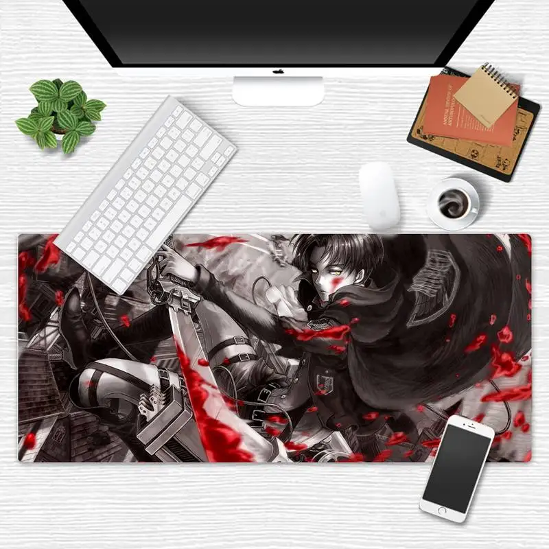 ttack on titan gamer play mats Mousepad Desk Table Protect Game Office Work Mouse Mat pad 2 3 mm Non-slip Laptop Cushion
ttack on titan gamer play mats Mousepad Desk Table Protect Game Office Work Mouse Mat pad 2 3 mm Non-slip Laptop Cushion