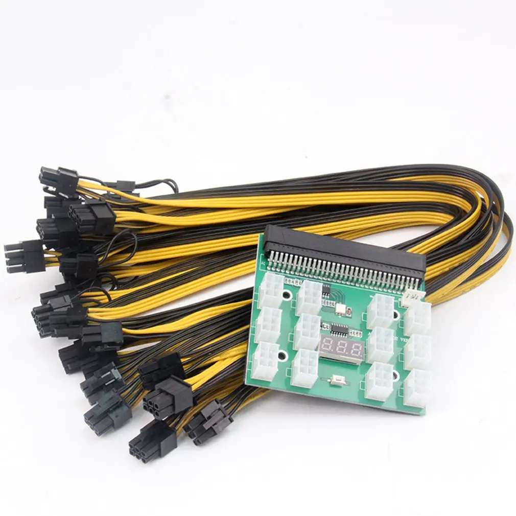 12pcs/set Power Module Board Kits 6 Pin To 8(6+2)Pin PCI-E Power Converter Cable For Graphics GPU Video Card Hub Power Cable
12pcs/set Power Module Board Kits 6 Pin To 8(6+2)Pin PCI-E Power Converter Cable For Graphics GPU Video Card Hub Power Cable