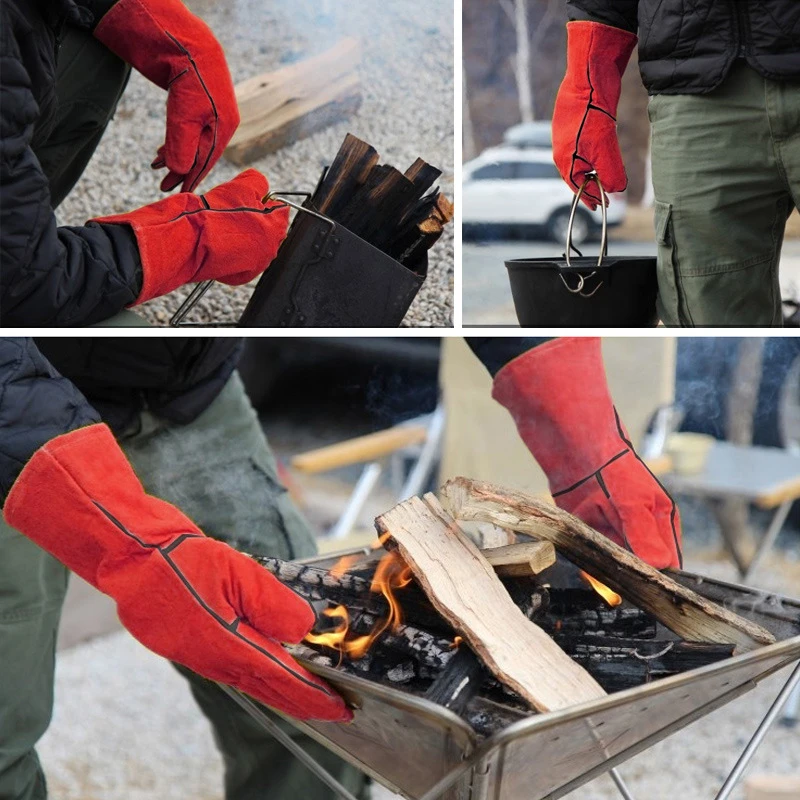 2 PCS/Pair Heat Resistant Glove BBQ Grill Oven Gloves Fire Proof Kitchen Cooking Barbecue Accessories Outdoor Cook Tool
2 PCS/Pair Heat Resistant Glove BBQ Grill Oven Gloves Fire Proof Kitchen Cooking Barbecue Accessories Outdoor Cook Tool
