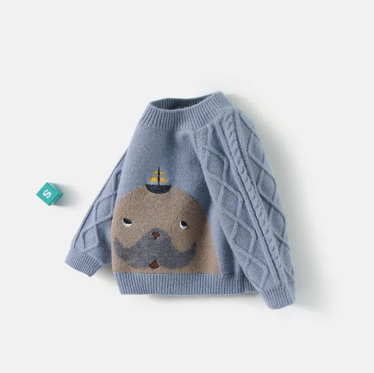 80-120cm height new 2020 autumn winter high quality thicken warm fleece inside boys sweater kids autumn winter knitted sweater
80-120cm height new 2020 autumn winter high quality thicken warm fleece inside boys sweater kids autumn winter knitted sweater