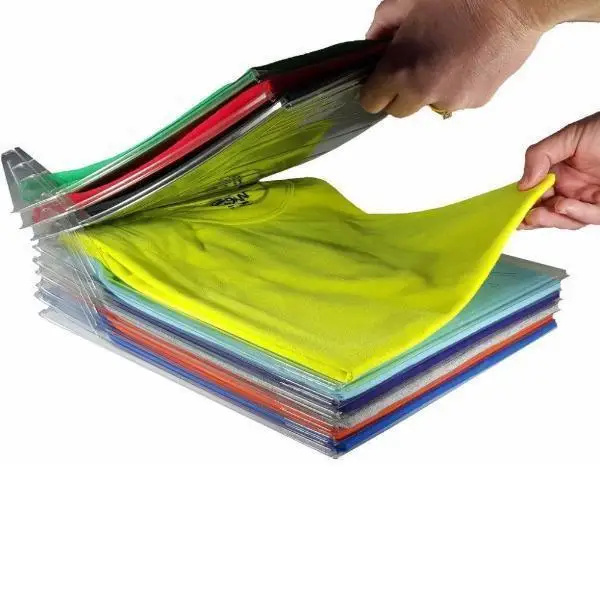 10Pcs/Set Effortless Clothes Organizer Clothes Folding Board Multifuncitonal Magic Fast Speed T-Shirt Clothes Easy Fold Organize
10Pcs/Set Effortless Clothes Organizer Clothes Folding Board Multifuncitonal Magic Fast Speed T-Shirt Clothes Easy Fold Organize