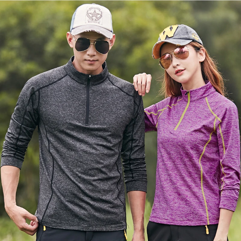 NANCY TINO Outdoor T-Shirts for Women Couples' Clothe T-shirts Polyester Stand Collar Quick Dry Long Sleeve Flexible for Hiking
NANCY TINO Outdoor T-Shirts for Women Couples' Clothe T-shirts Polyester Stand Collar Quick Dry Long Sleeve Flexible for Hiking