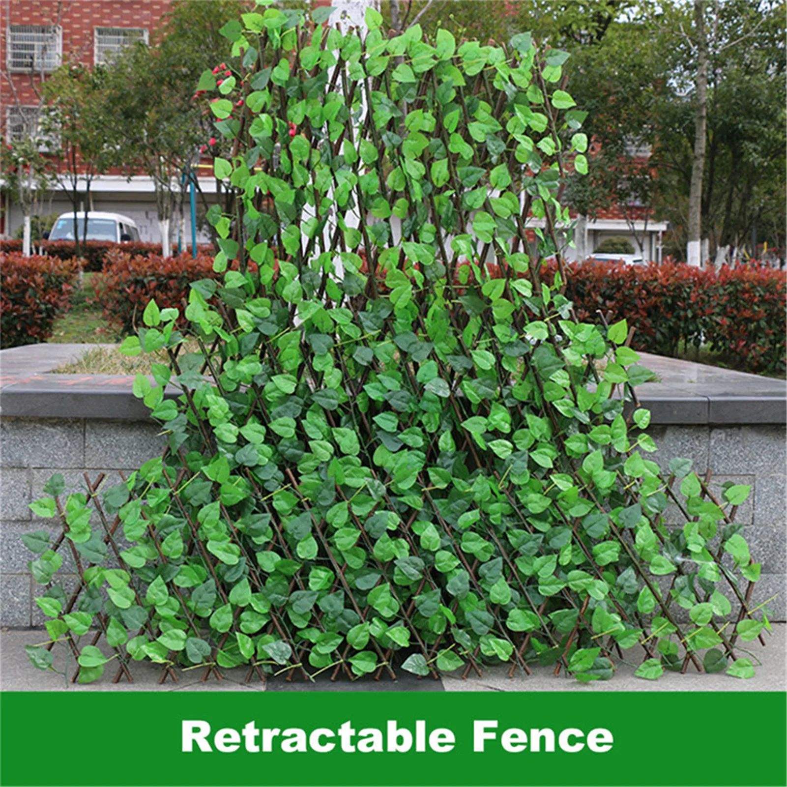Adjustable Retractable Fence Artificial Leaf Roll UV Fade Protected Privacy Hedging Wall Landscaping
Adjustable Retractable Fence Artificial Leaf Roll UV Fade Protected Privacy Hedging Wall Landscaping