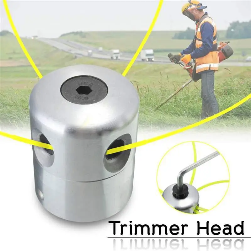 Updated Grass Trimmer Head Agricultural Use Aluminum Durable Playing Straw Grass Trimmer Garden Tools Gardening Cylindrical
Updated Grass Trimmer Head Agricultural Use Aluminum Durable Playing Straw Grass Trimmer Garden Tools Gardening Cylindrical