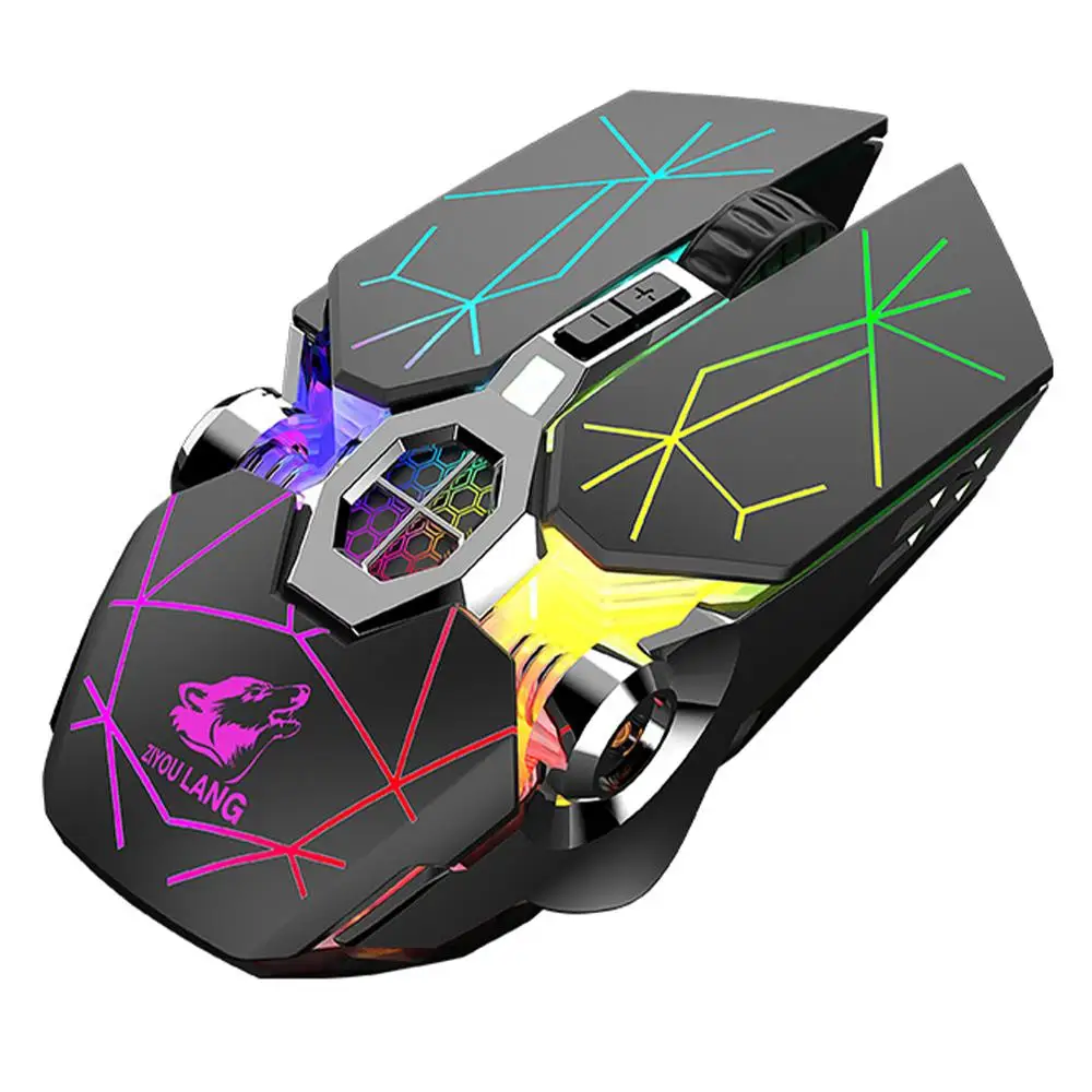 Gaming Mouse Rechargeable Wireless Silent Mouse LED Backlit 2.4G USB 1600DPI Optical Ergonomic Mouse Gamer Desktop For PC Laptop
Gaming Mouse Rechargeable Wireless Silent Mouse LED Backlit 2.4G USB 1600DPI Optical Ergonomic Mouse Gamer Desktop For PC Laptop