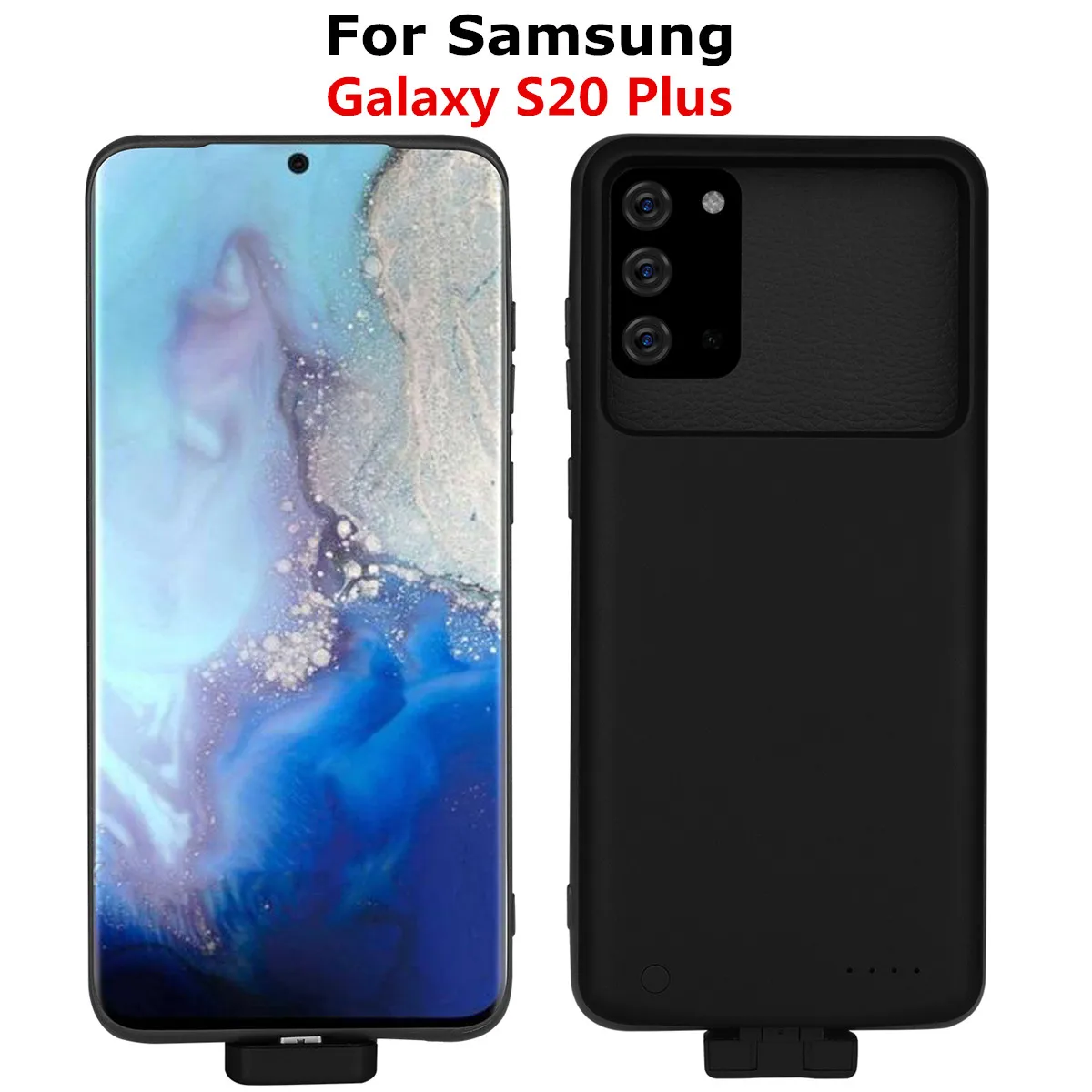 Portable Charger Cover For Samsung Galaxy S20 Plus Battery Cases 5000mAh Magnetic Power Bank Charging Cover for Samsung S20 Plus 
Portable Charger Cover For Samsung Galaxy S20 Plus Battery Cases 5000mAh Magnetic Power Bank Charging Cover for Samsung S20 Plus
