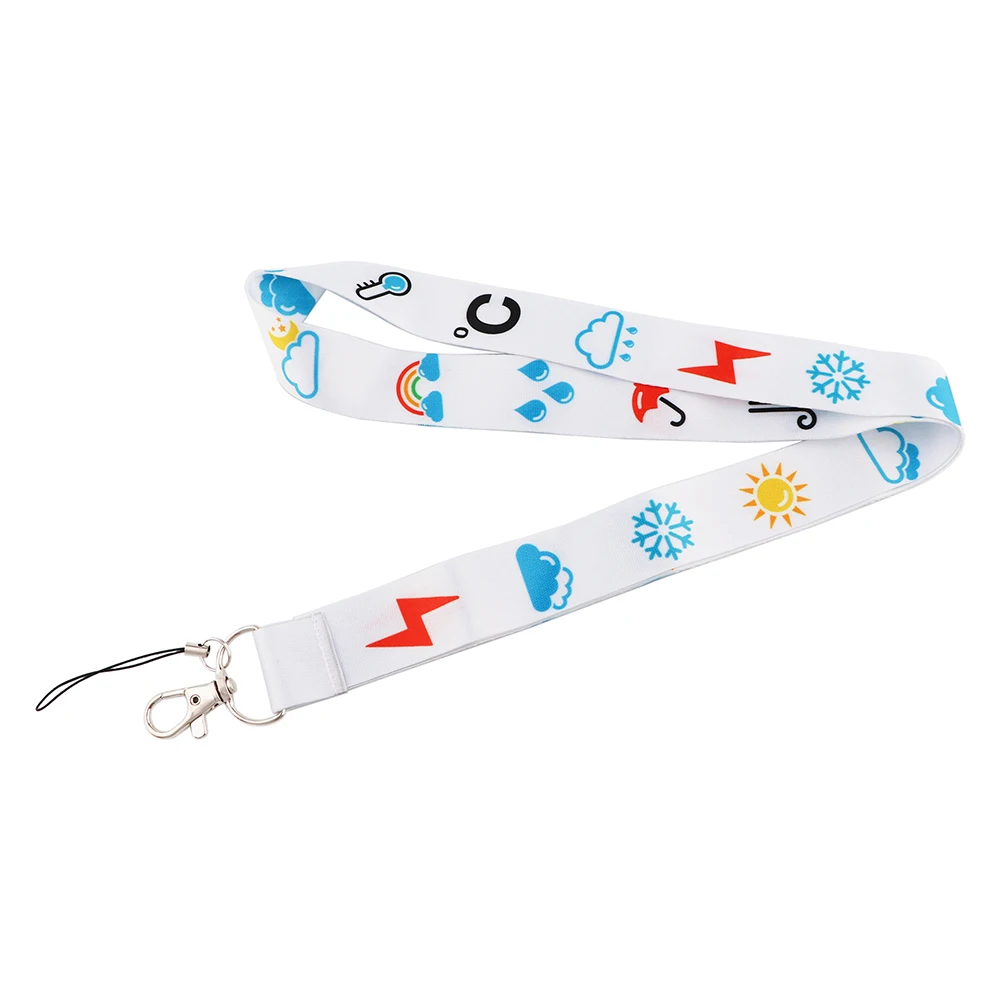 K3038 Daily Weather Lanyard Keychain Multifunction ID Card Badge Holder Camera USB Cell Phone Neck Strap Student Gifts 
K3038 Daily Weather Lanyard Keychain Multifunction ID Card Badge Holder Camera USB Cell Phone Neck Strap Student Gifts