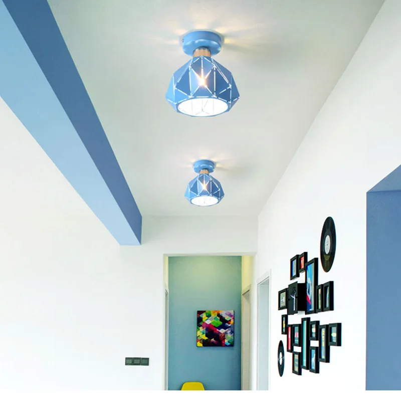 Ceiling lights modern loft decor nordic decoration home living room kitchen lustre led industrielle style light fixtures | Лампы и
