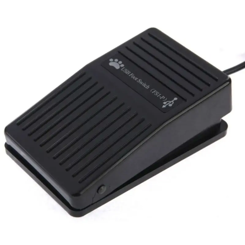 Plastic USB Single Foot Switch Pedal Control Pre-Progr Key for Keyboard Mouse PC
Plastic USB Single Foot Switch Pedal Control Pre-Progr Key for Keyboard Mouse PC