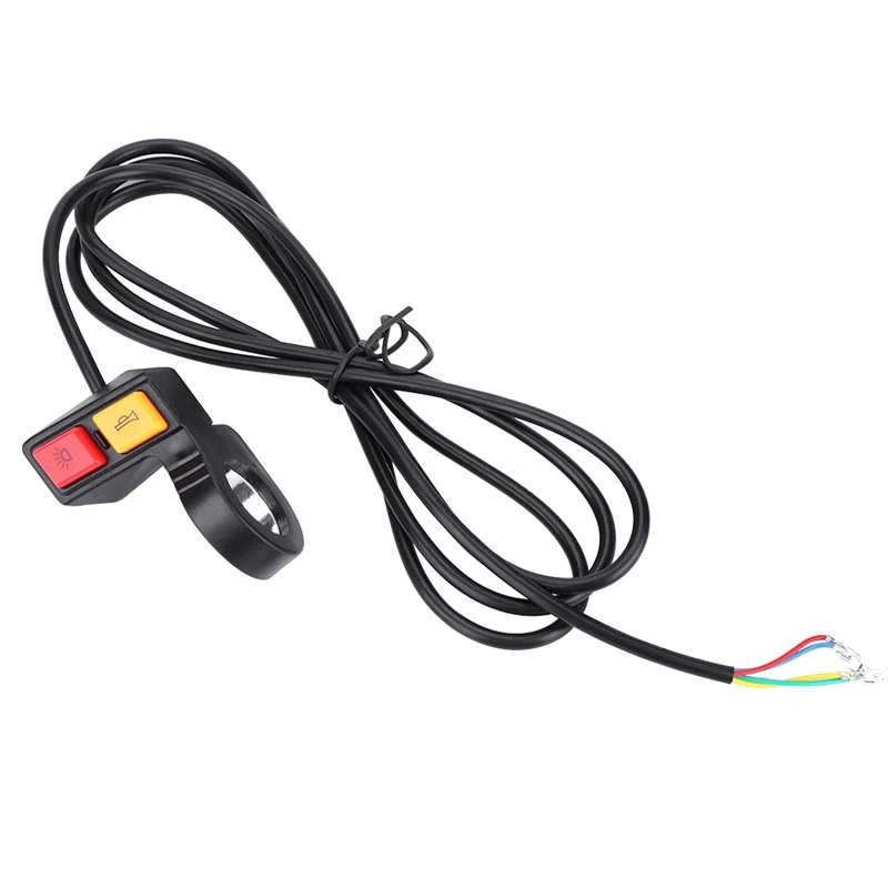 Electric Bike 2 in 1 Headlight Horn Switch Turn Signal Switch Button for Motorcycle Bike Electric Scooter Accessories
Electric Bike 2 in 1 Headlight Horn Switch Turn Signal Switch Button for Motorcycle Bike Electric Scooter Accessories