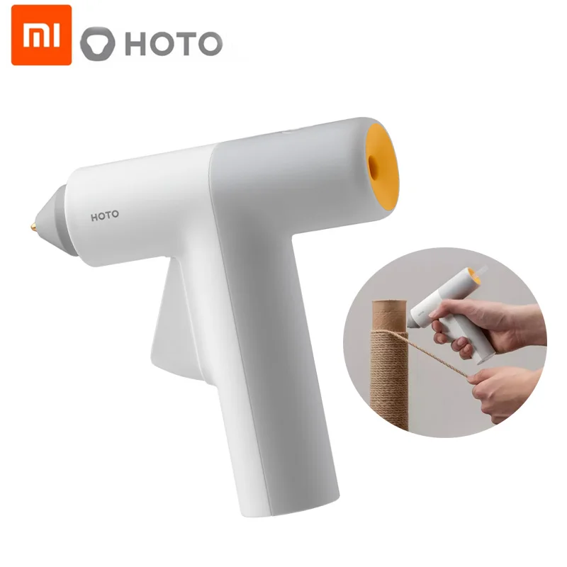 NEW2022 Xiaomi HOTO Hot Melt Glue Gun 4V Lithium Battery Cordless Glue With Glue Stick 125mm Long Home DIY Tools Hand Craft
NEW2022 Xiaomi HOTO Hot Melt Glue Gun 4V Lithium Battery Cordless Glue With Glue Stick 125mm Long Home DIY Tools Hand Craft