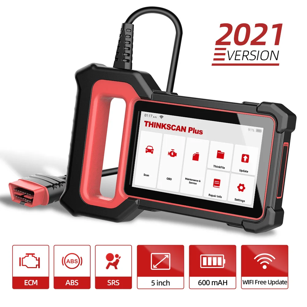 THINKCAR Thinkscan Plus S2 OBD2 Professional Scanner ABS SRS Engine Diagnosis Oil DPF Reset Automotive Car Tool WiFi Free Update
THINKCAR Thinkscan Plus S2 OBD2 Professional Scanner ABS SRS Engine Diagnosis Oil DPF Reset Automotive Car Tool WiFi Free Update