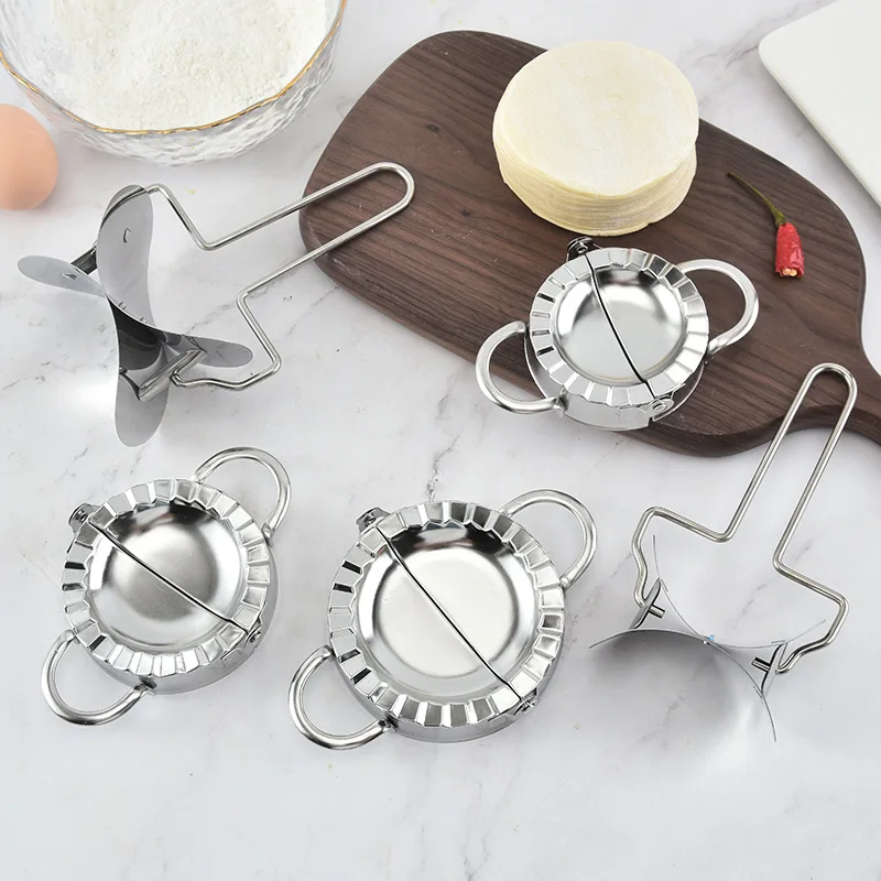 304 Stainless Steel Dumpling Maker Dumpling Pie Ravioli Mould Cooking Pastry Jiaozi Maker Kitchen Tools Baking Accessories
304 Stainless Steel Dumpling Maker Dumpling Pie Ravioli Mould Cooking Pastry Jiaozi Maker Kitchen Tools Baking Accessories