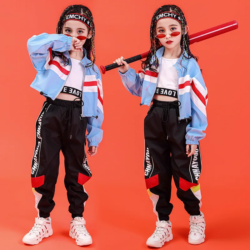 Kid Cool Hip Hop Costumes Children's Jazz Dance High Neck Jacket Top Coat Running Casual Jogger Pants Girls Boys Costume Clothes
Kid Cool Hip Hop Costumes Children's Jazz Dance High Neck Jacket Top Coat Running Casual Jogger Pants Girls Boys Costume Clothes