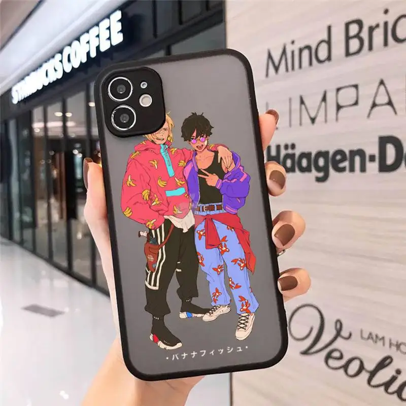 Japan Anime Banana Fish Anime art Phone Cases Matte Transparent for iPhone 7 8 11 12 s mini pro X XS XR MAX Plus cover funda
Japan Anime Banana Fish Anime art Phone Cases Matte Transparent for iPhone 7 8 11 12 s mini pro X XS XR MAX Plus cover funda