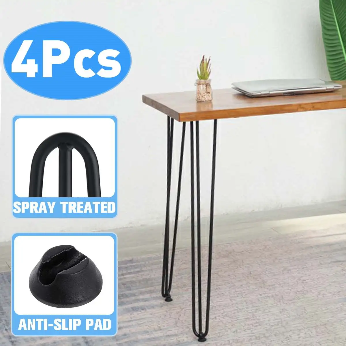 4pcs Hairpin Legs Coffee Table Legs Metal Furniture Legs Home Furniture Accessories Meubles Feet Pads Kitchen Furniture Fittings
4pcs Hairpin Legs Coffee Table Legs Metal Furniture Legs Home Furniture Accessories Meubles Feet Pads Kitchen Furniture Fittings
