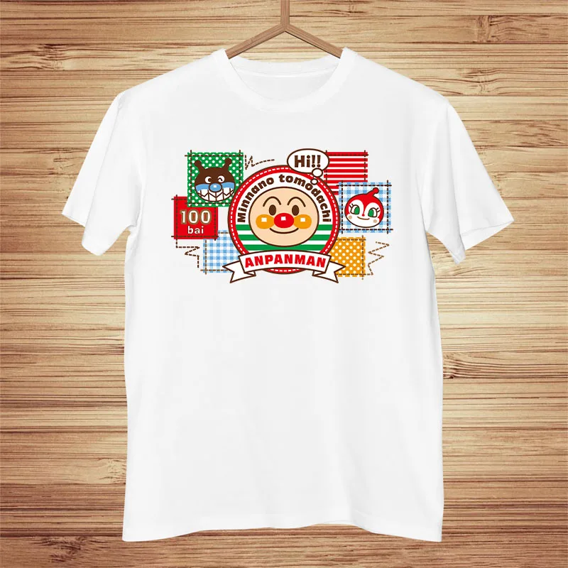 

Anpanman Jam’s Uncle Batakosan Shokupanman Animation TShirt for Men Classic Soft Casual Tee T Shirt Novelty Trendy Fluffy