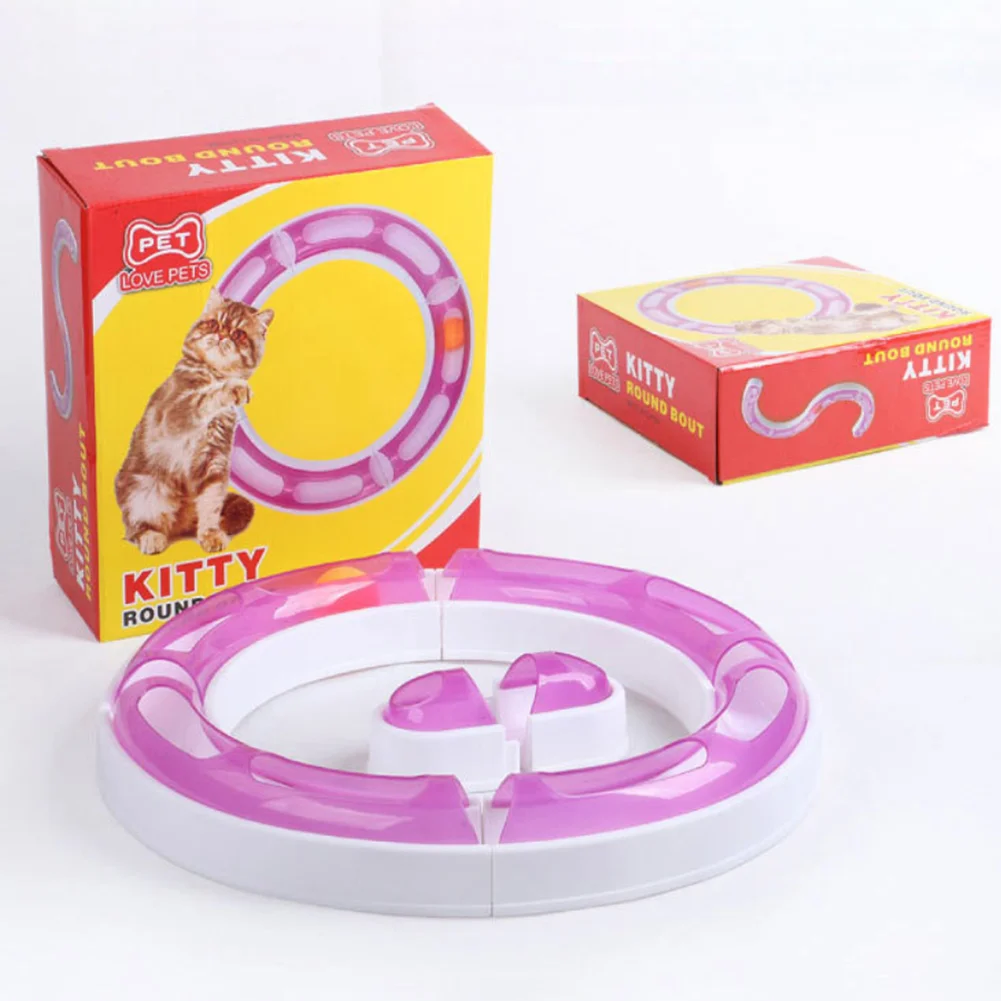 Cat Toys Interactive Track Ball toy Cat Round Shape Suction Cup Track Ball Play Tunnel Pet Toys Pet Accessories
Cat Toys Interactive Track Ball toy Cat Round Shape Suction Cup Track Ball Play Tunnel Pet Toys Pet Accessories