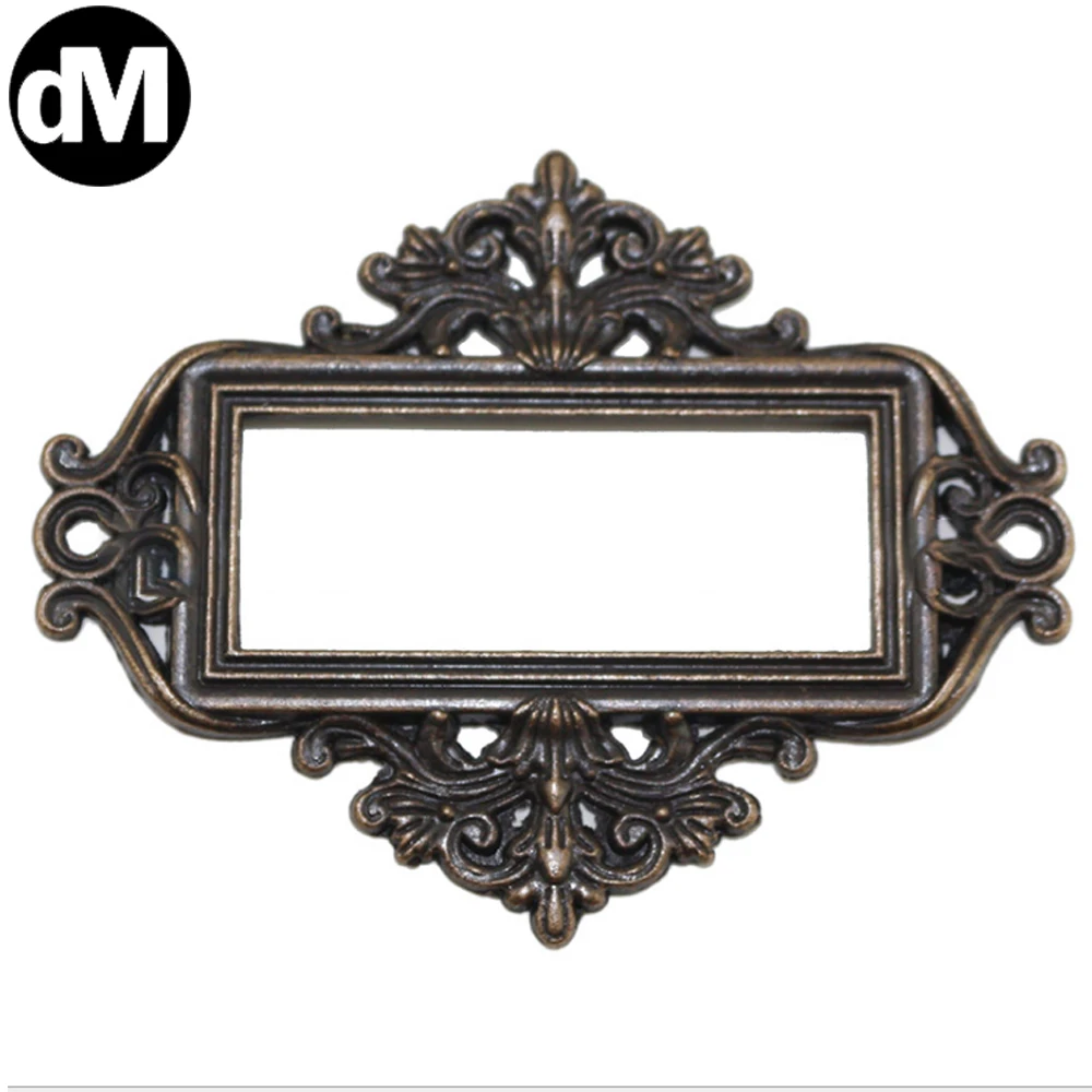 DM 10pcs/Set Vintage Retro Cabinet Handle Lace Frame Zinc Alloy Card Slot Label Drawer Frame Label American Door Handle 2021 New
DM 10pcs/Set Vintage Retro Cabinet Handle Lace Frame Zinc Alloy Card Slot Label Drawer Frame Label American Door Handle 2021 New