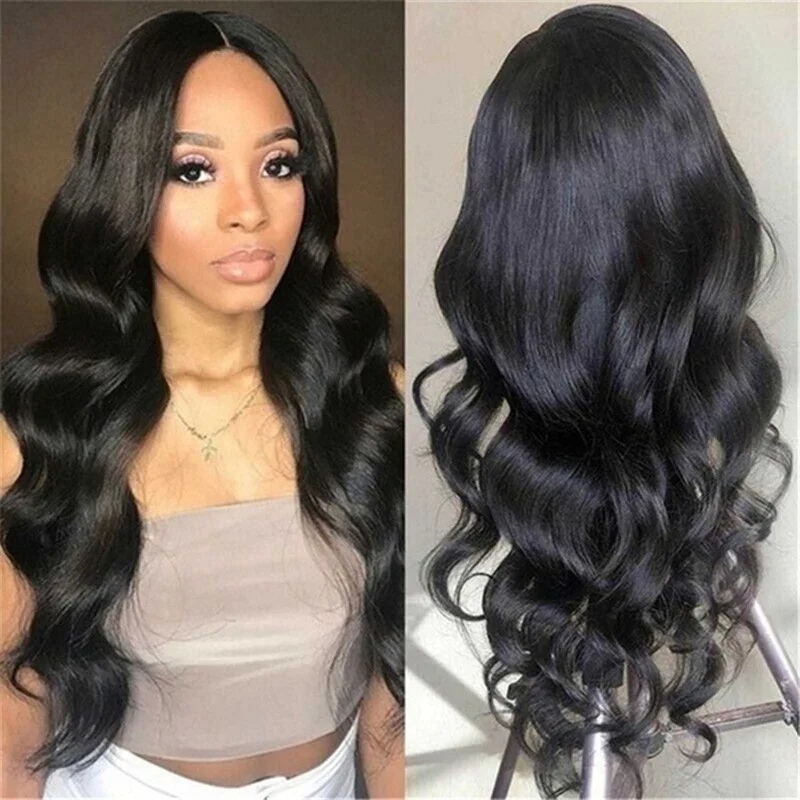 Body Wave Lace Front Synthetic Curly 16 Inch Wigs Wet And Wavy Lace Front Wig Deep Part Body Wave Synthetic Wigs With Baby Hair
Body Wave Lace Front Synthetic Curly 16 Inch Wigs Wet And Wavy Lace Front Wig Deep Part Body Wave Synthetic Wigs With Baby Hair