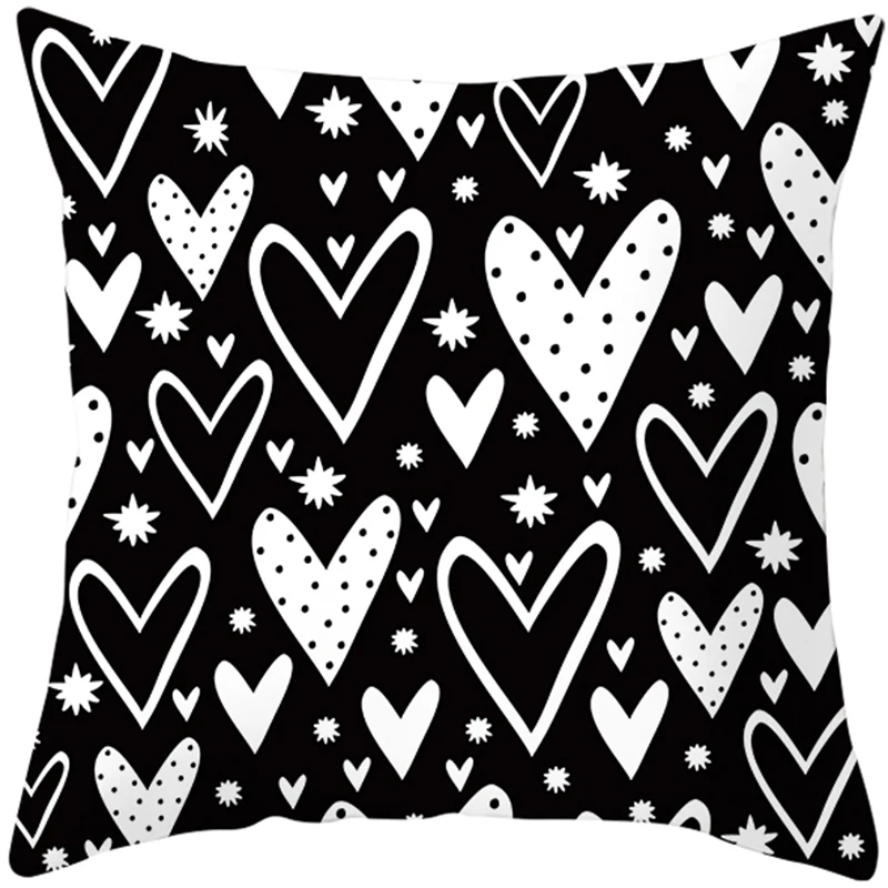 Zerolife Geometric Linen Black And White Pillowcase 45x45cm Polyester Soft Square Cushion Cover Sofa Pillow Slipcover Home Decor
Zerolife Geometric Linen Black And White Pillowcase 45x45cm Polyester Soft Square Cushion Cover Sofa Pillow Slipcover Home Decor