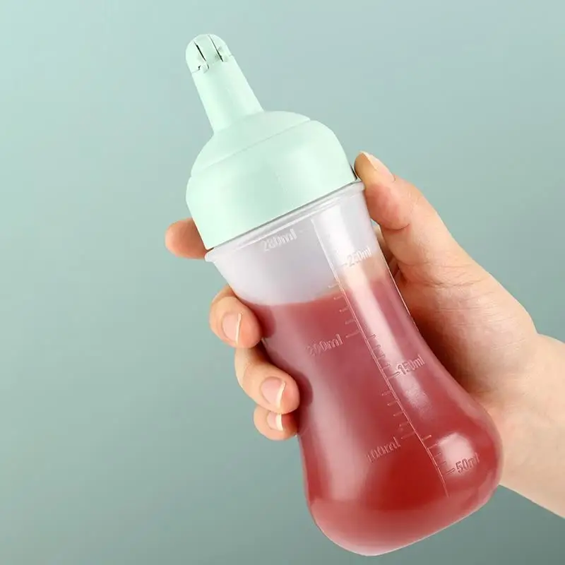 350ML Squeeze Bottle Plastic Small Condiment Bottle Squeeze Squirt Bottle With Scale Sauces Olive Oil Bottles Kitchen Tool
350ML Squeeze Bottle Plastic Small Condiment Bottle Squeeze Squirt Bottle With Scale Sauces Olive Oil Bottles Kitchen Tool