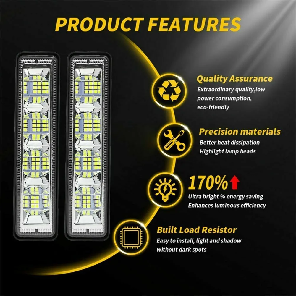 2pcs 6Inch 72W LED Work Light Bar Flood Fog Lamp Driving Lights Strip Bulbs 4WD For Boat Off-Road Jeep Pick Up Truck SUV ATV
2pcs 6Inch 72W LED Work Light Bar Flood Fog Lamp Driving Lights Strip Bulbs 4WD For Boat Off-Road Jeep Pick Up Truck SUV ATV