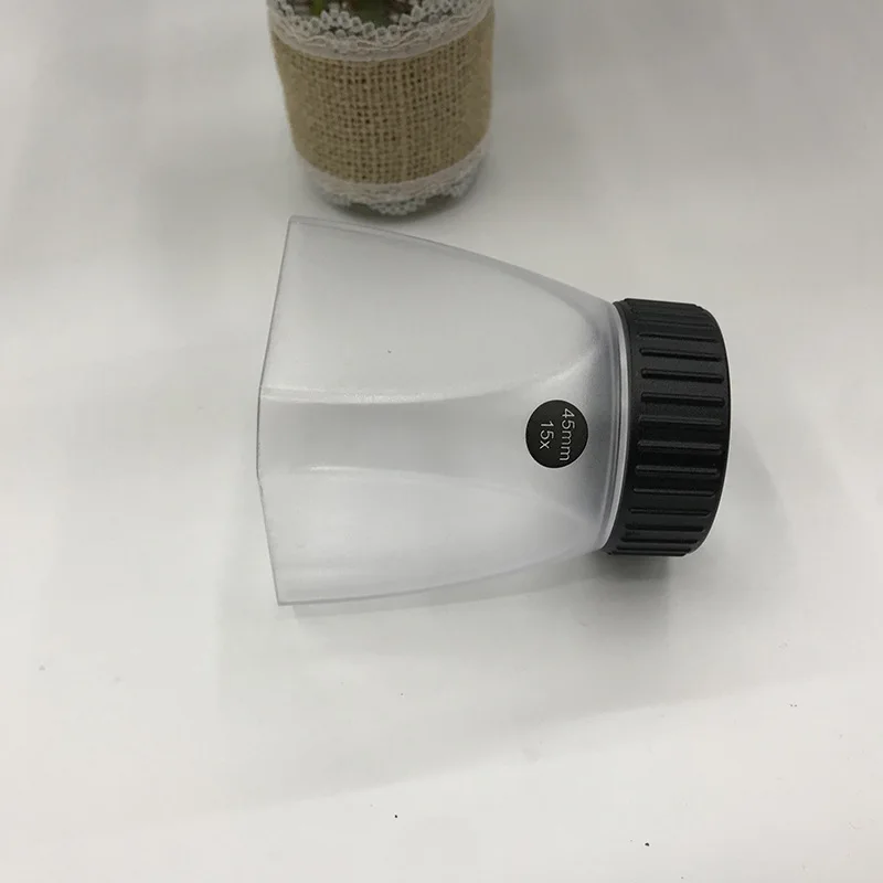 Round Barrel Transparent Desktop Reading Magnifier 15X Insect Observation Barrel Magnifier
Round Barrel Transparent Desktop Reading Magnifier 15X Insect Observation Barrel Magnifier