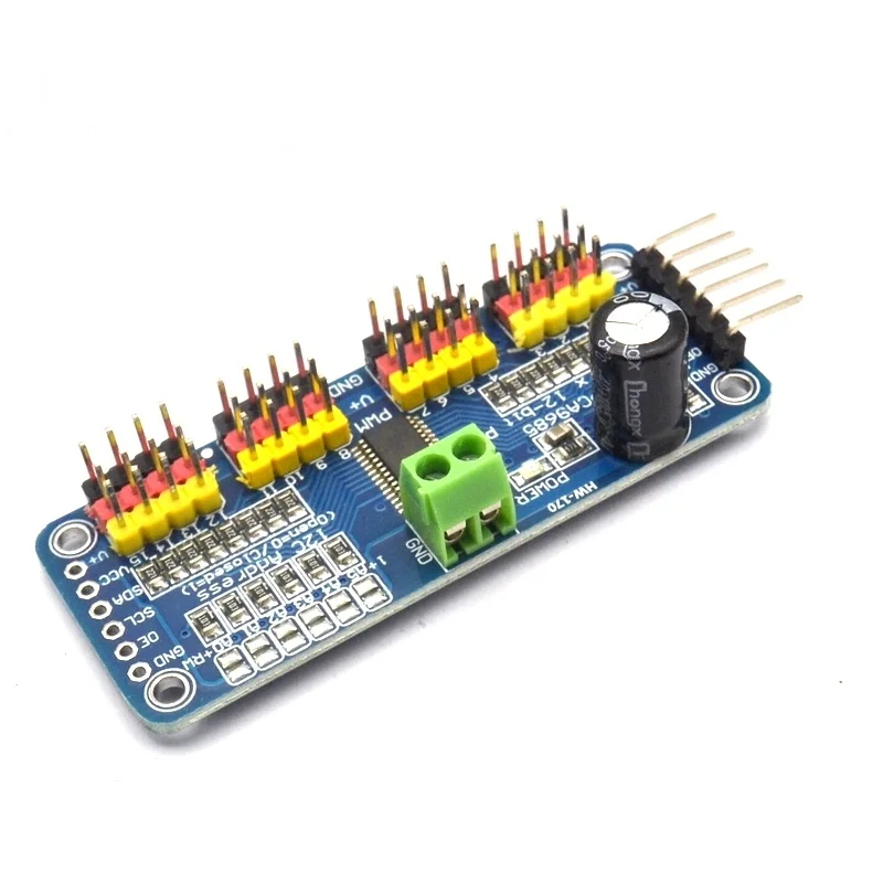 PCA9685 16 Channel 12-bit PWM Servo Motor Driver I2C Module Robot Aaa To Adapter Bnc Female To Dual Bnc Male Water Filter
PCA9685 16 Channel 12-bit PWM Servo Motor Driver I2C Module Robot Aaa To Adapter Bnc Female To Dual Bnc Male Water Filter