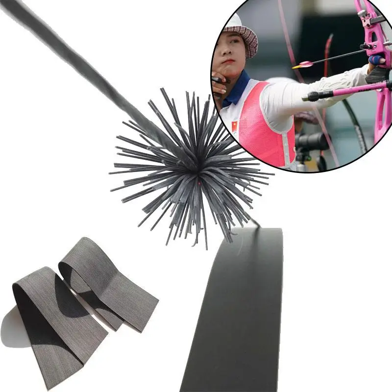 Outdoor Sports Shooting Bow String Stabilizer Bow String Silencer Shock Absorption Black Rubber DIY Cat Whisker
Outdoor Sports Shooting Bow String Stabilizer Bow String Silencer Shock Absorption Black Rubber DIY Cat Whisker
